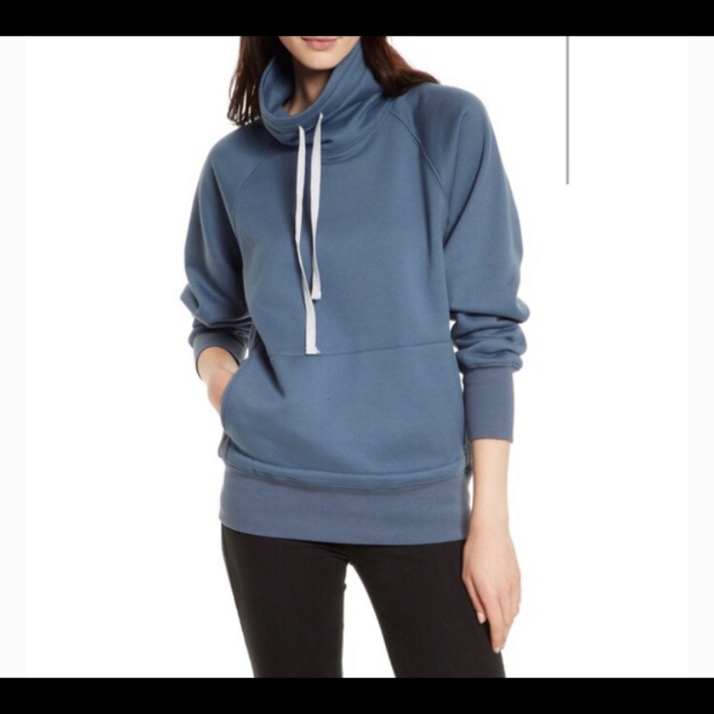 EUC Free People Movement Fletcher Run Pullover Sweatshirt size Small Petite